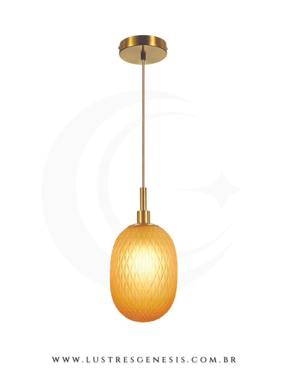 O Pendente Moderno em metal bronze e vidro e a escolha perfeita para agregar elegancia e sofisticacao ao seu ambiente. Com soquete E14, mede 12x25cm e oferece acabamento refinado.